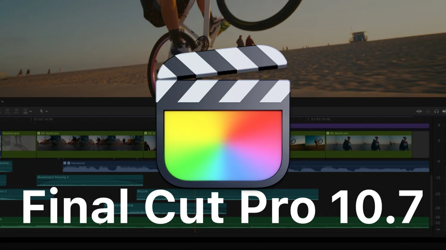 mac视频剪辑软件Apple Final Cut Pro X 10.7 学习版