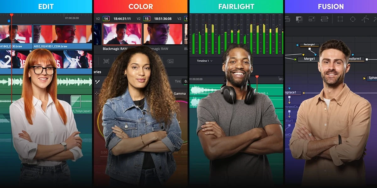 达芬奇调色 DaVinci Resolve Studio 18.6.4 学习版 (Win/Mac)