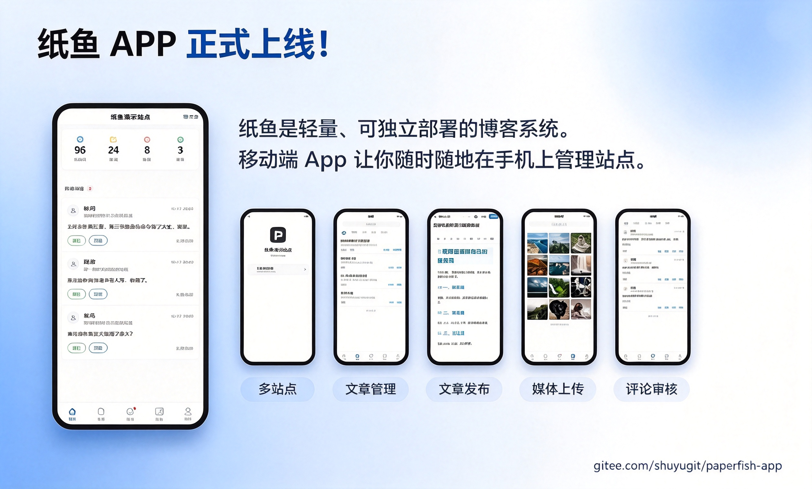 纸鱼APP海报